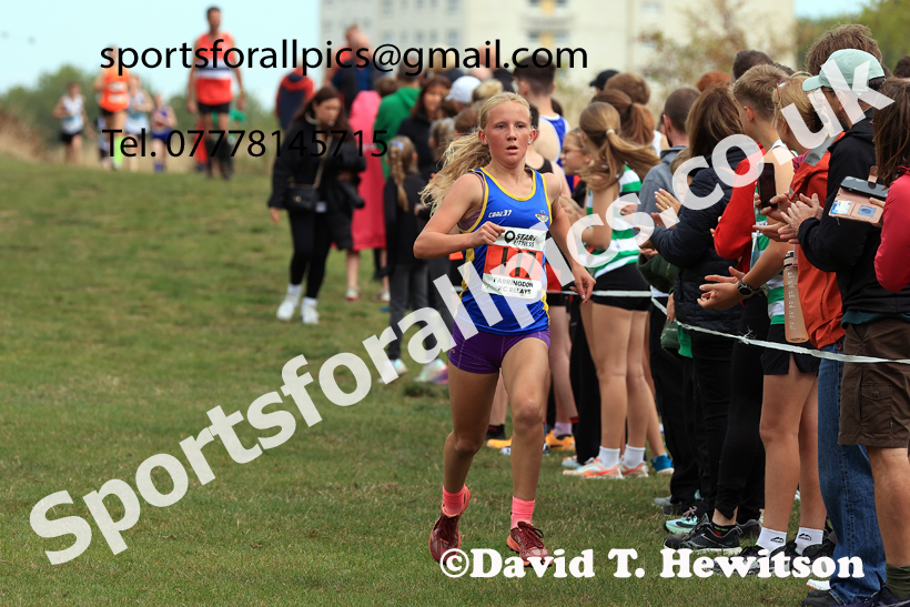Boys and Girls under-15s, 2025 Farringdon Cross Country Relays, Sunderland. Photo: David T. Hewitson/Sports for All Pics